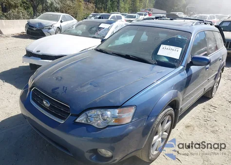 2006 Subaru Outback 2.5I Limited z USA, uszkodzony, nr VIN 4S4BP62C167330353